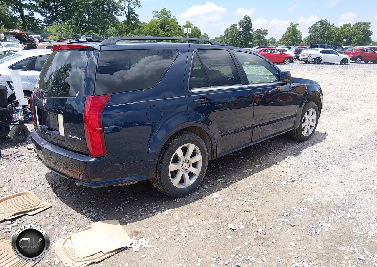 2007 Cadillac Srx V6 VIN:1GYEE637570166571 - 4