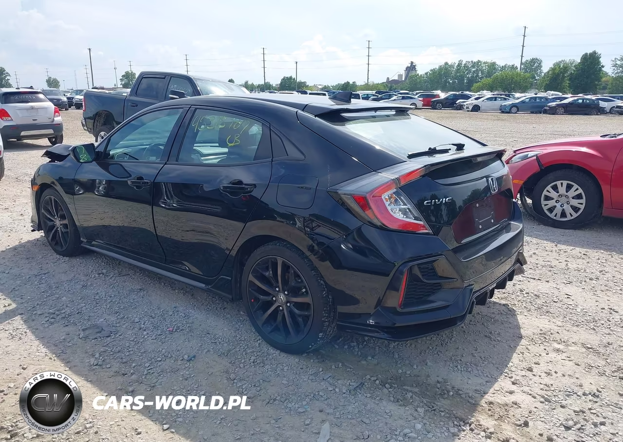2021 Honda Civic Sport VIN:SHHFK7H4XMU203102 - 3