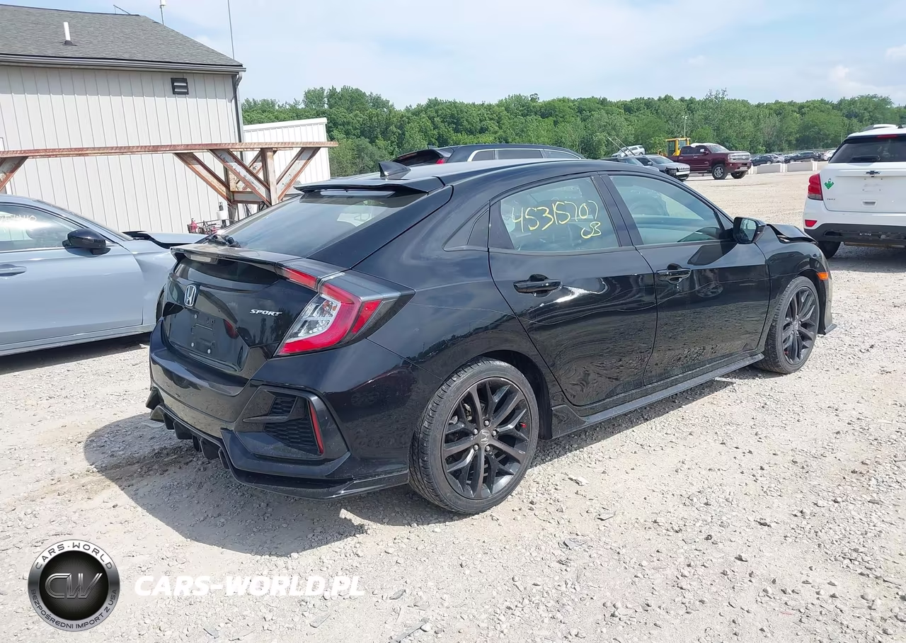 2021 Honda Civic Sport VIN:SHHFK7H4XMU203102 - 4