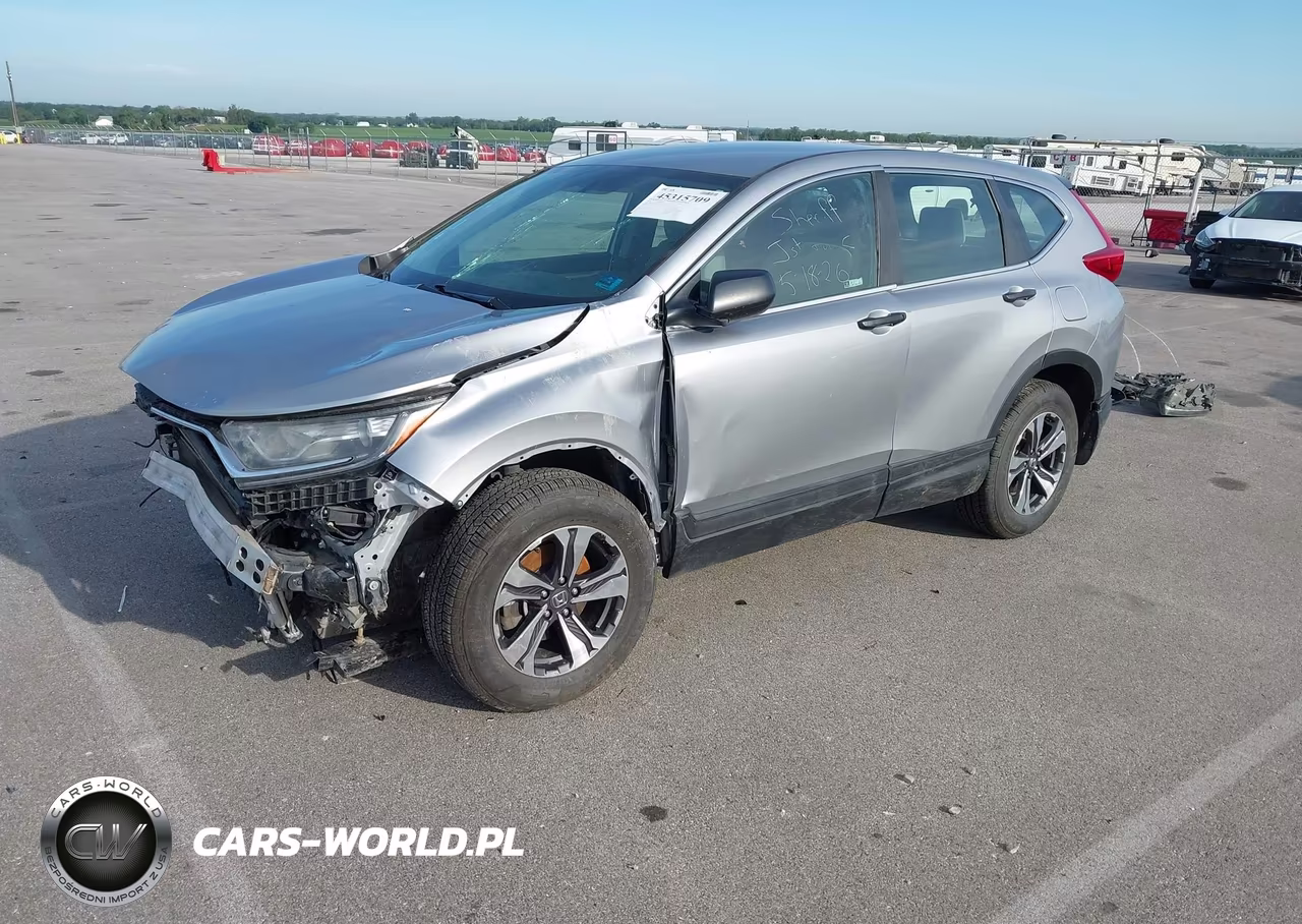 2018 Honda Cr-V Lx VIN:2HKRW6H31JH222252 - 2