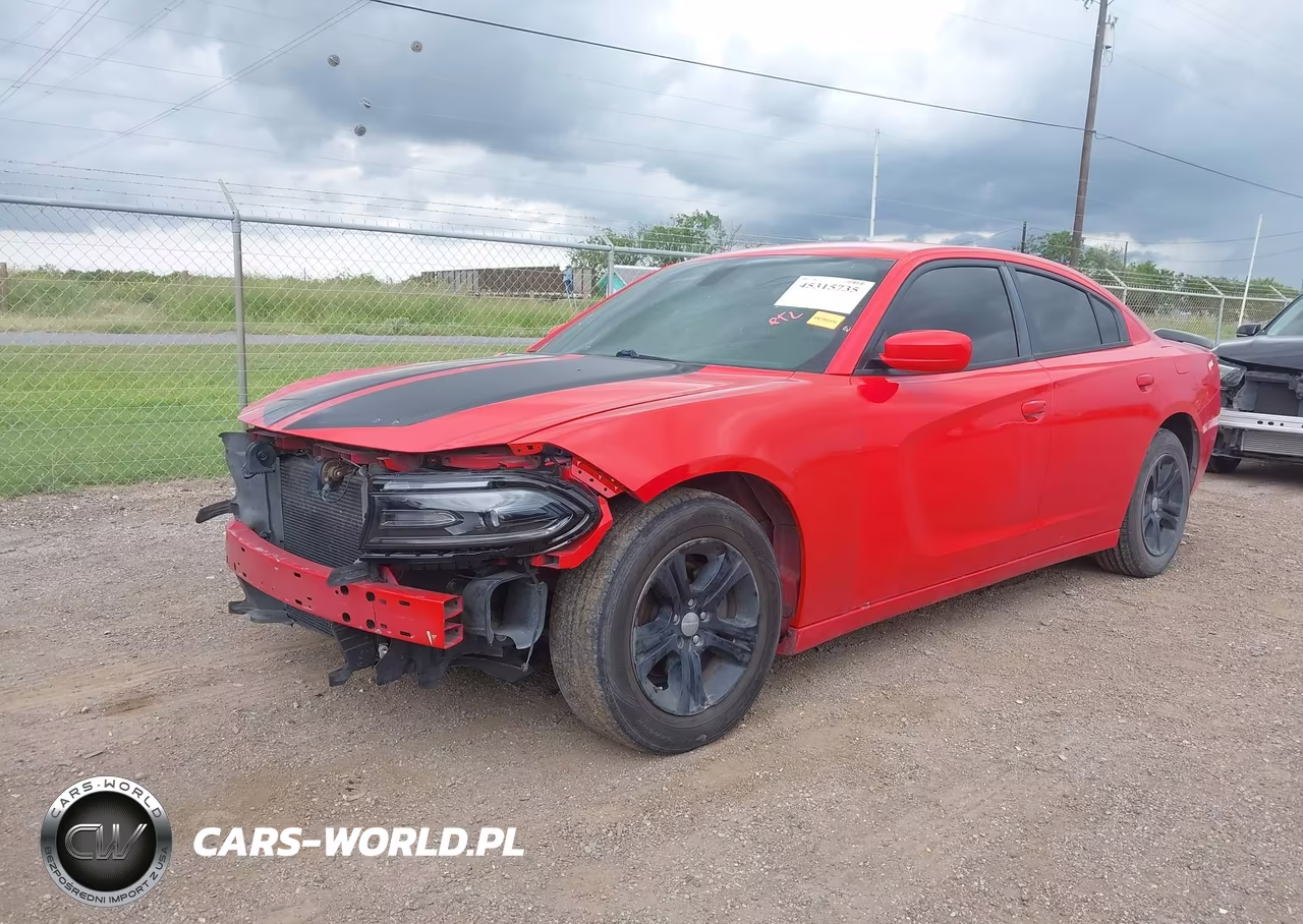 2018 Dodge Charger Sxt Rwd VIN:2C3CDXBG7JH180535 - 2
