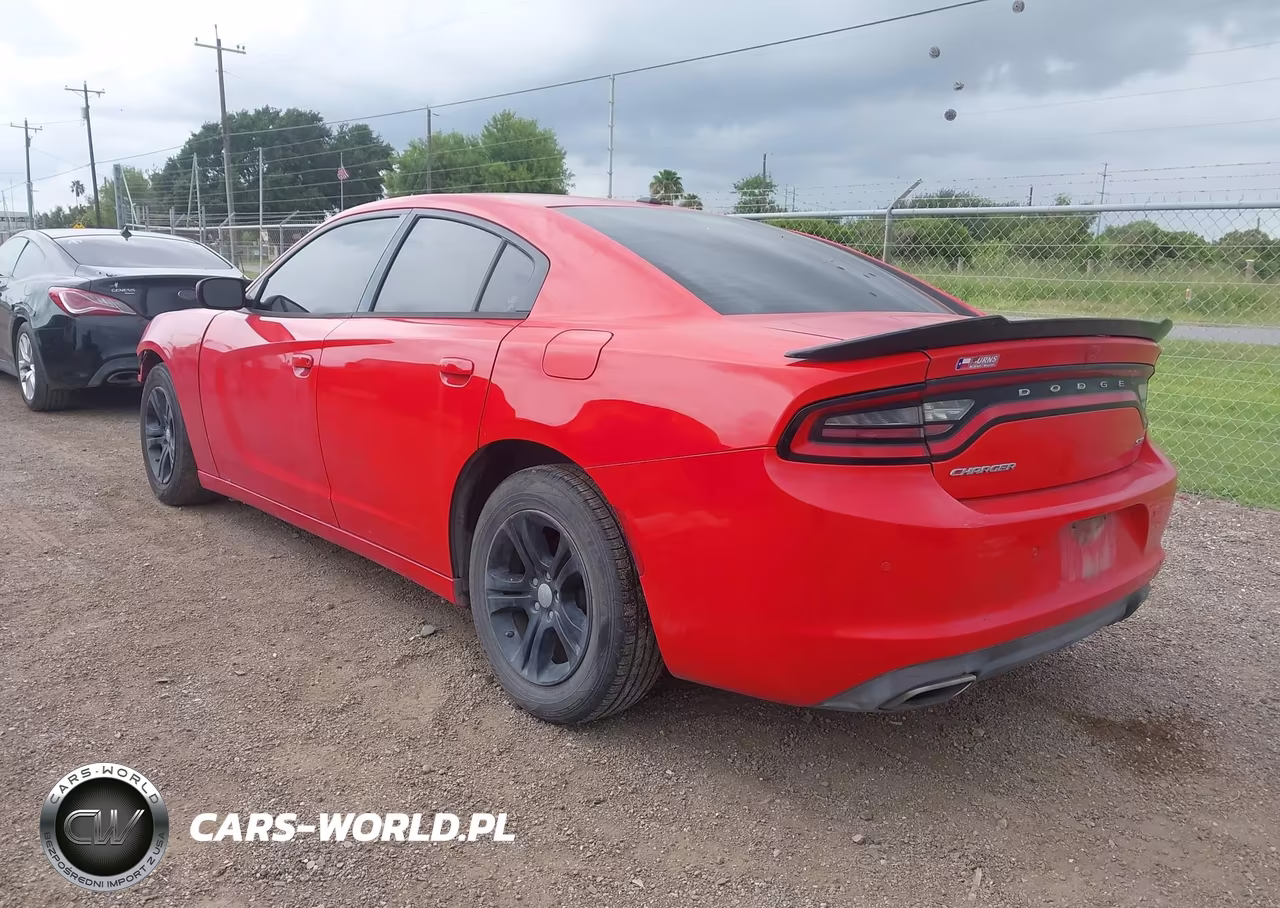 2018 Dodge Charger Sxt Rwd VIN:2C3CDXBG7JH180535 - 3