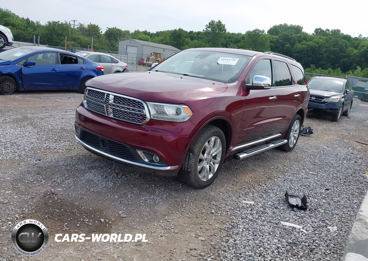 2018 Dodge Durango Citadel Awd VIN:1C4SDJET1JC369133 - 2