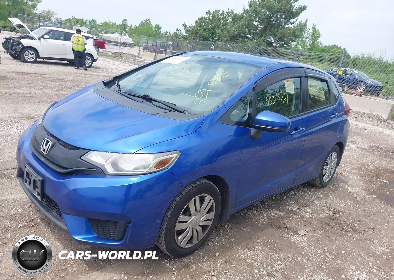 2016 Honda Fit Lx VIN:JHMGK5H54GX005580 - 2
