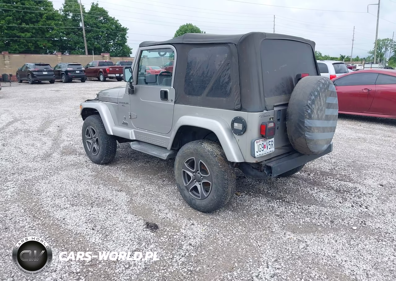 2001 Jeep Wrangler Sport VIN:1J4FA49S11P346791 - 3