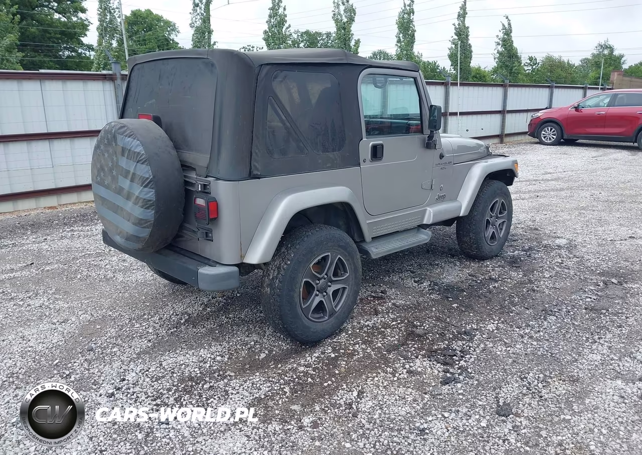 2001 Jeep Wrangler Sport VIN:1J4FA49S11P346791 - 4