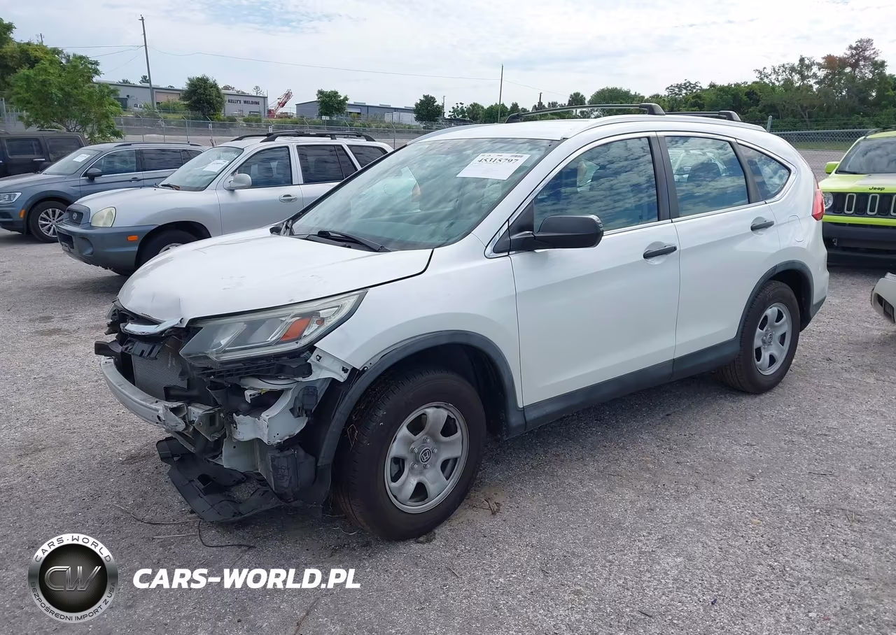 2016 Honda Cr-V Lx VIN:5J6RM3H31GL024371 - 2