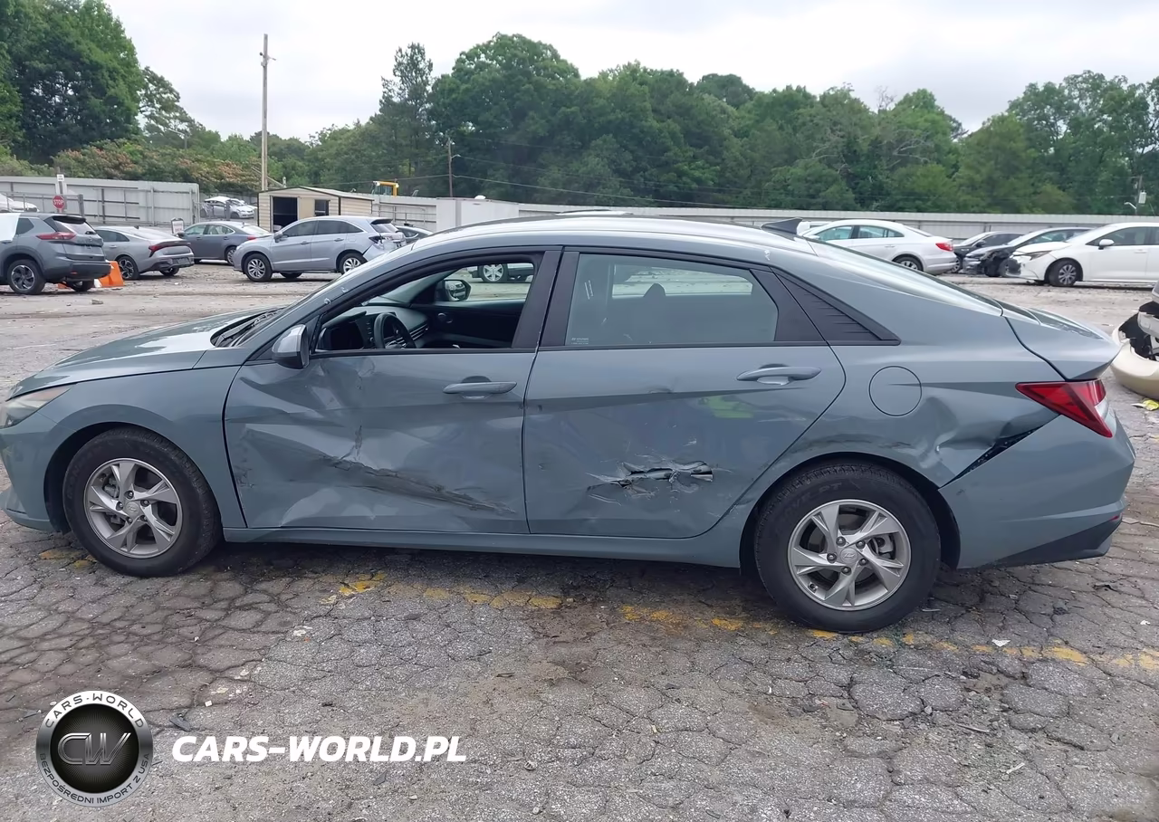2022 Hyundai Elantra Se VIN:KMHLL4AG2NU345193 - 14