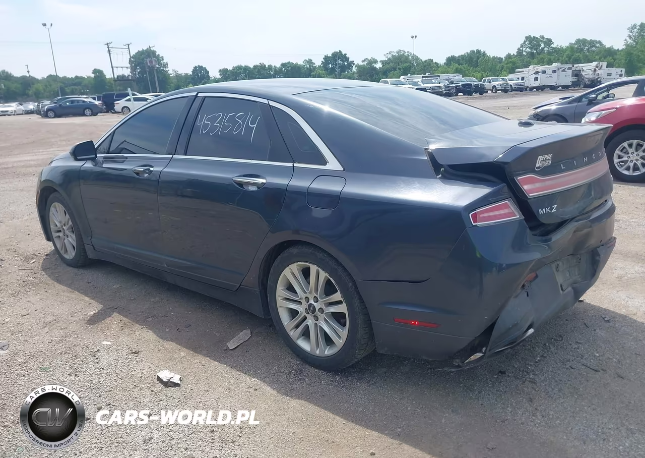 2013 Lincoln Mkz VIN:3LN6L2G93DR808541 - 3