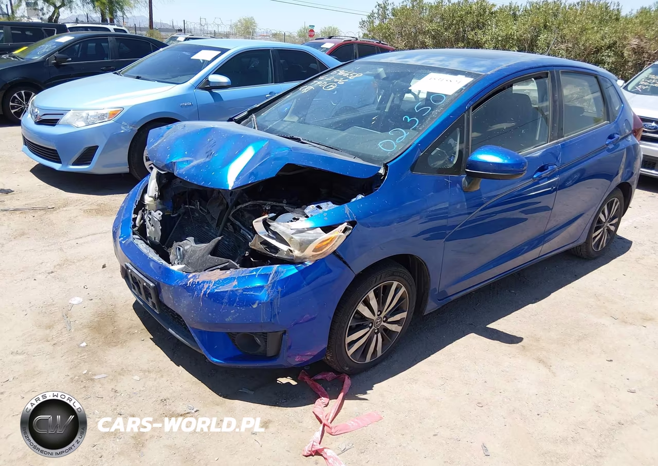2017 Honda Fit Ex VIN:JHMGK5H70HS023509 - 2