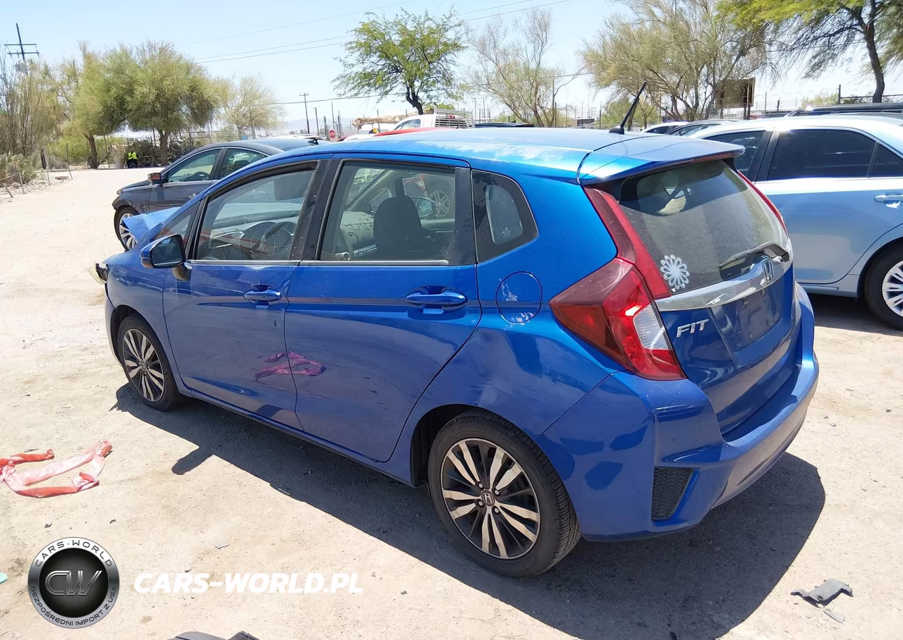 2017 Honda Fit Ex VIN:JHMGK5H70HS023509 - 3