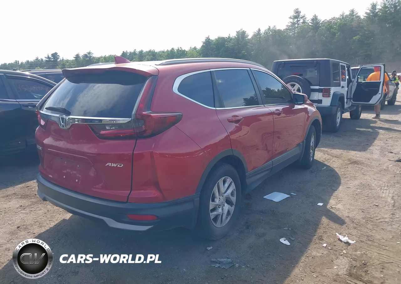2021 Honda Cr-V Awd Ex-L VIN:2HKRW2H88MH654457 - 4