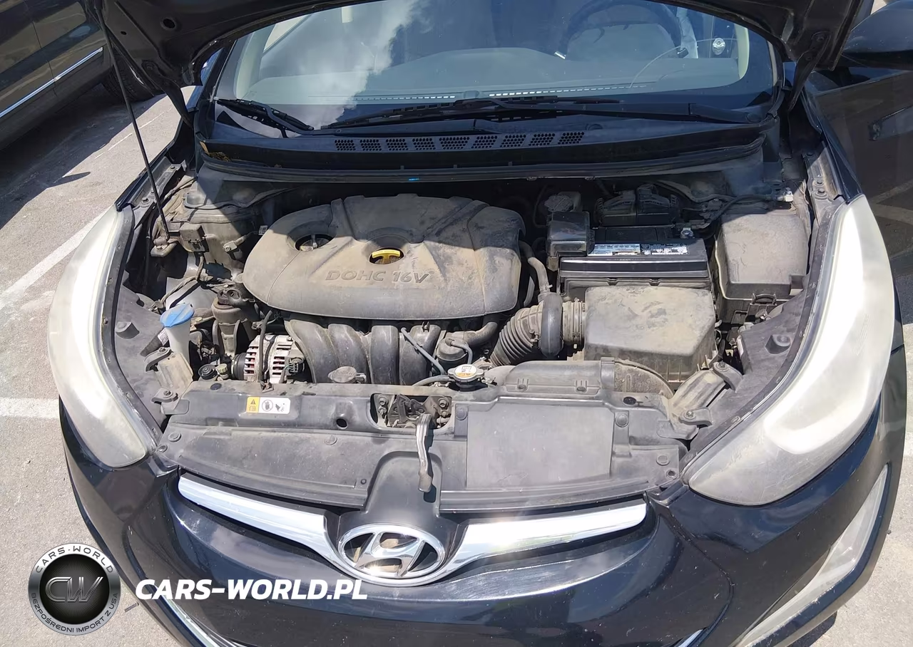 2014 Hyundai Elantra Se VIN:5NPDH4AE0EH534170 - 10