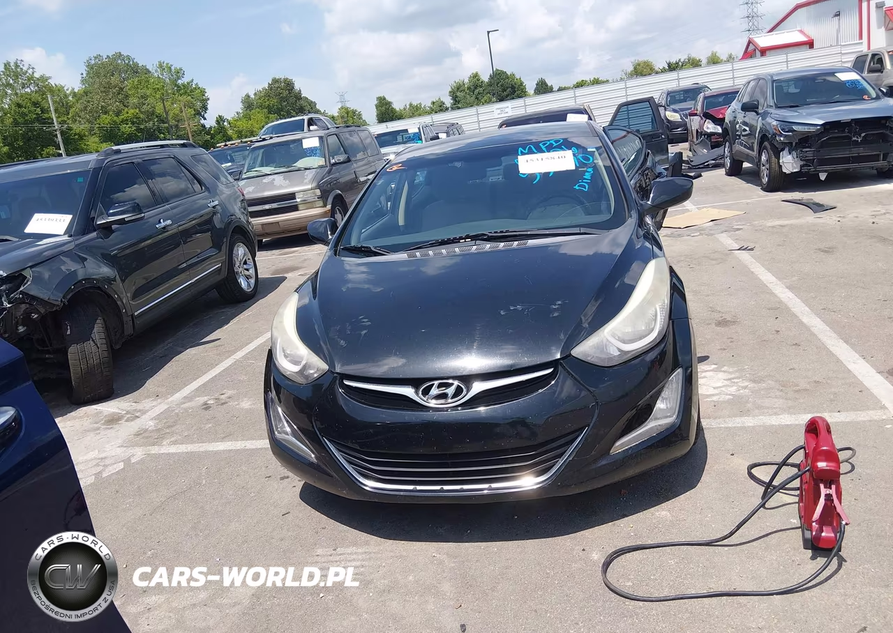 2014 Hyundai Elantra Se VIN:5NPDH4AE0EH534170 - 12