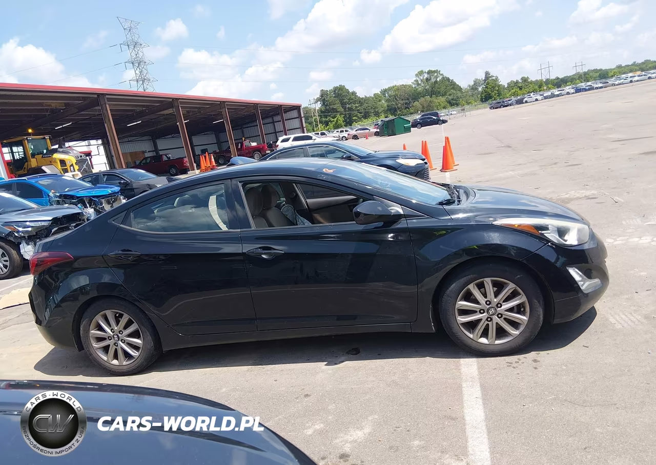 2014 Hyundai Elantra Se VIN:5NPDH4AE0EH534170 - 13
