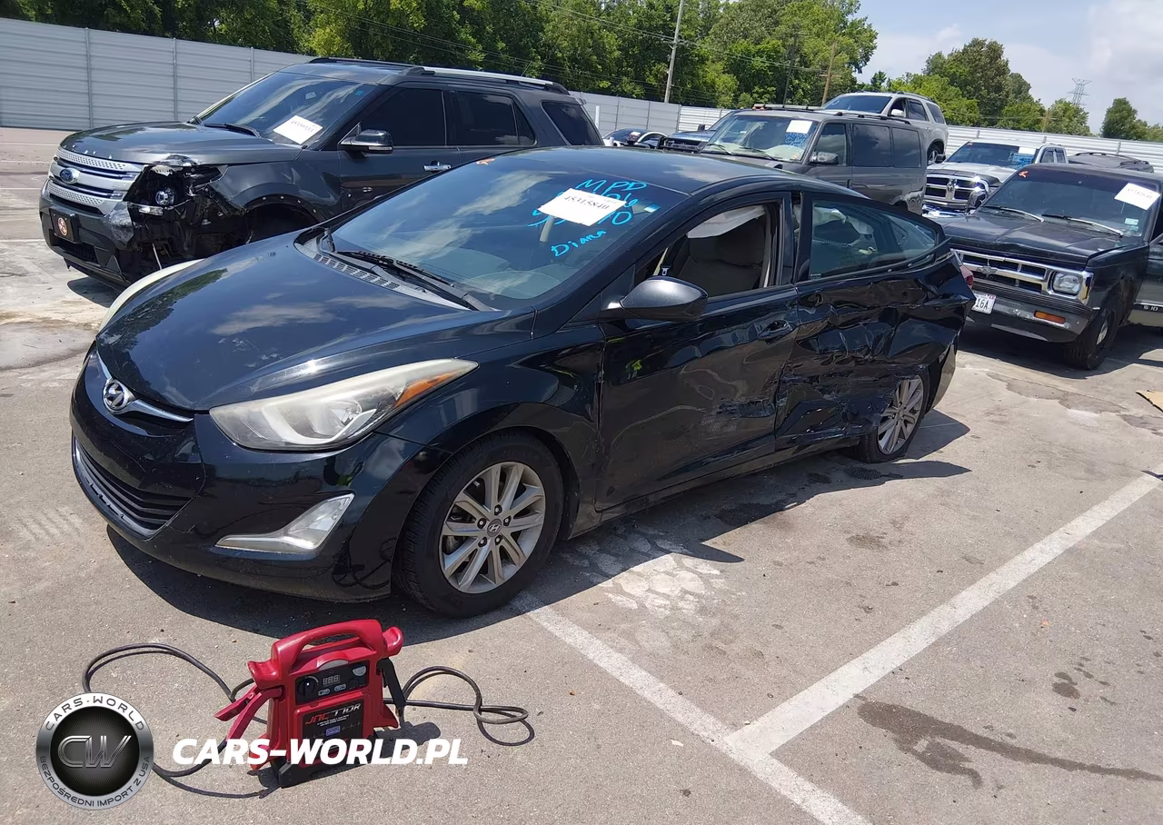 2014 Hyundai Elantra Se VIN:5NPDH4AE0EH534170 - 2