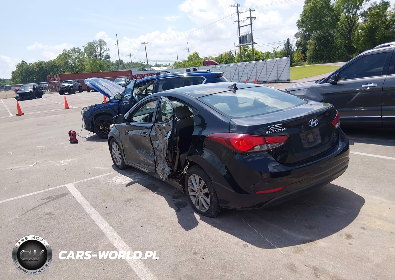 2014 Hyundai Elantra Se VIN:5NPDH4AE0EH534170 - 3