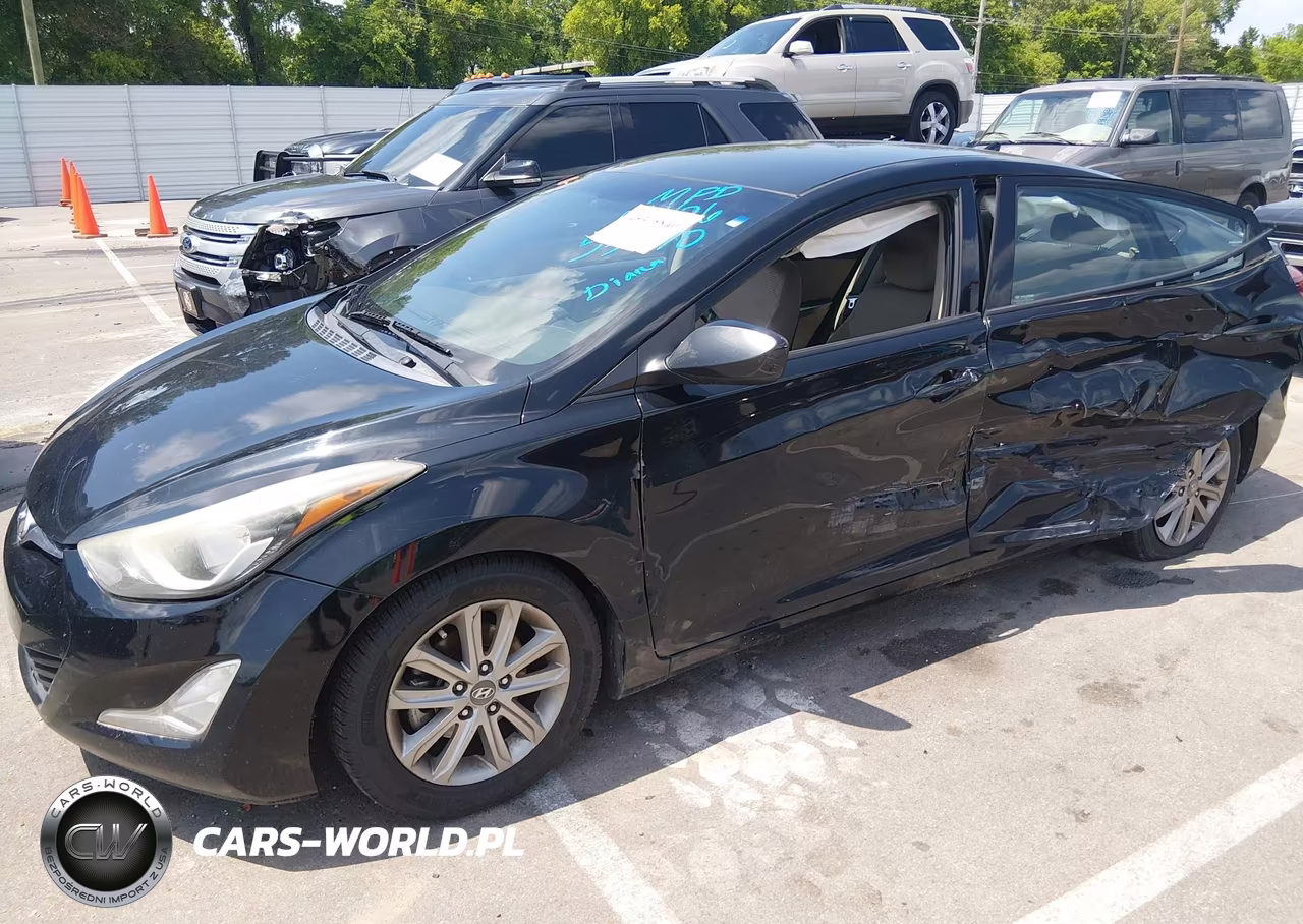 2014 Hyundai Elantra Se VIN:5NPDH4AE0EH534170 - 6