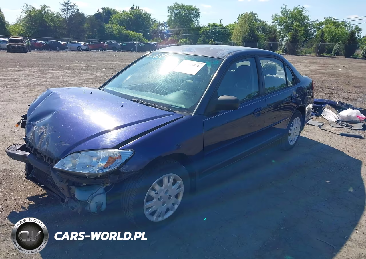 2005 Honda Civic Lx VIN:2HGES16545H554297 - 2