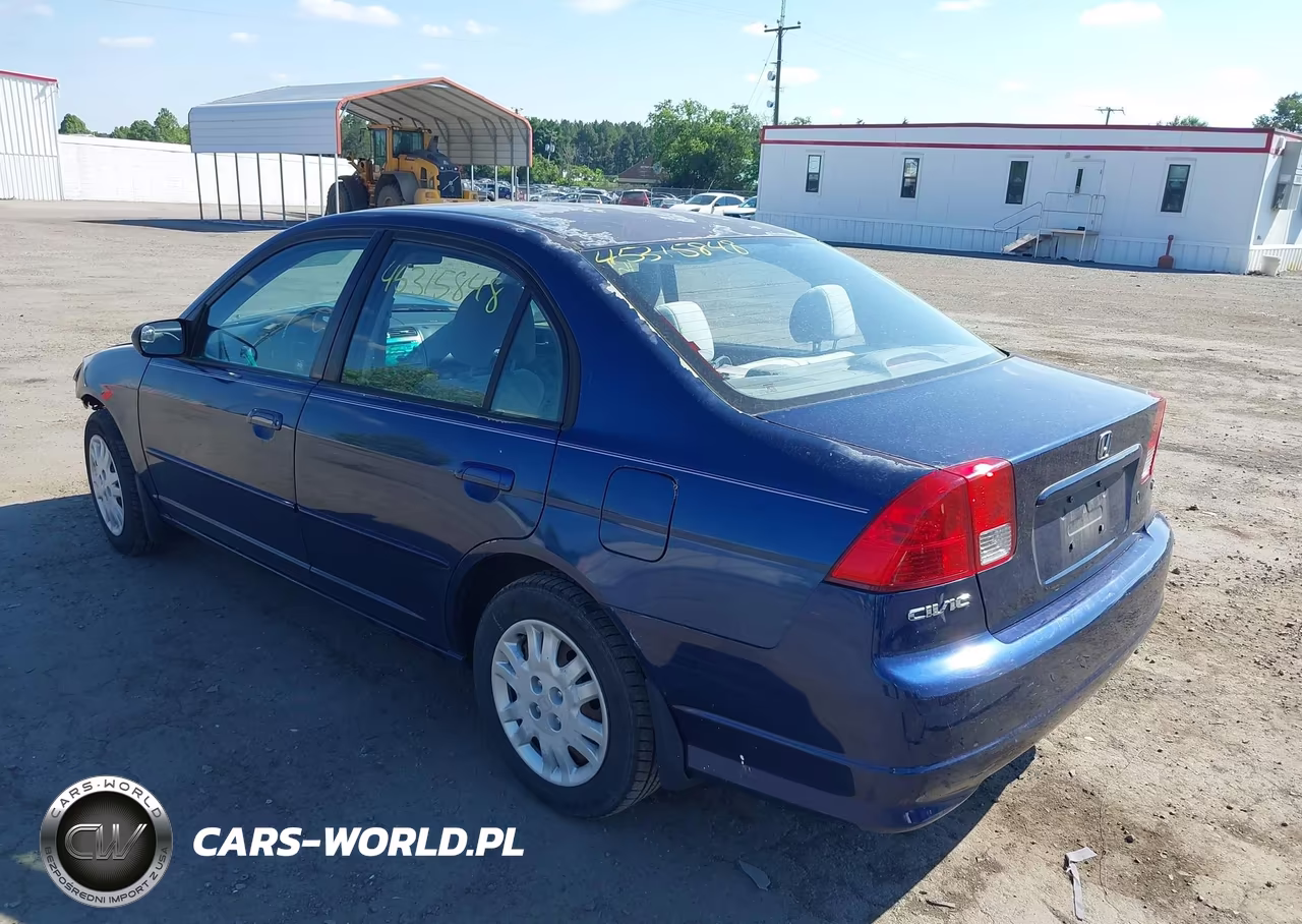 2005 Honda Civic Lx VIN:2HGES16545H554297 - 3