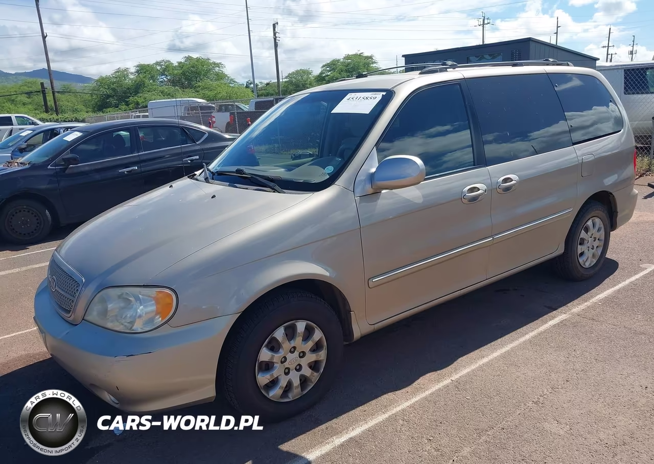 2005 Kia Sedona Ex-Lx VIN:KNDUP132456721281 - 2