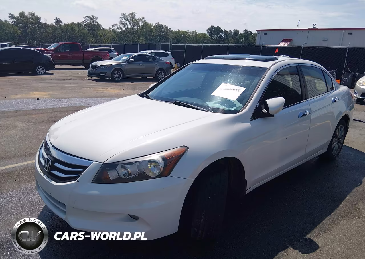 2012 Honda Accord 3.5 Ex-L VIN:1HGCP3F81CA026565 - 2