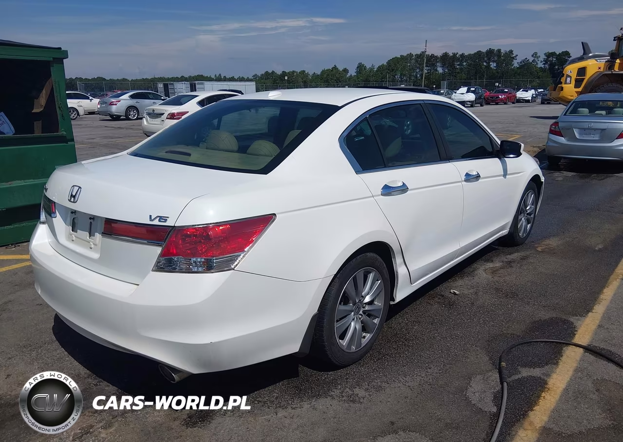 2012 Honda Accord 3.5 Ex-L VIN:1HGCP3F81CA026565 - 4
