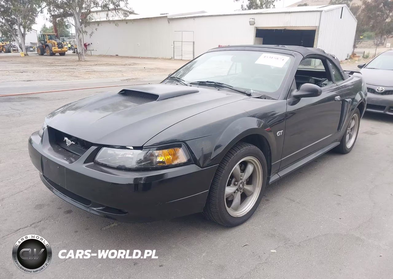 2002 Ford Mustang Gt-Gt Premium VIN:1FAFP45X12F110631 - 2