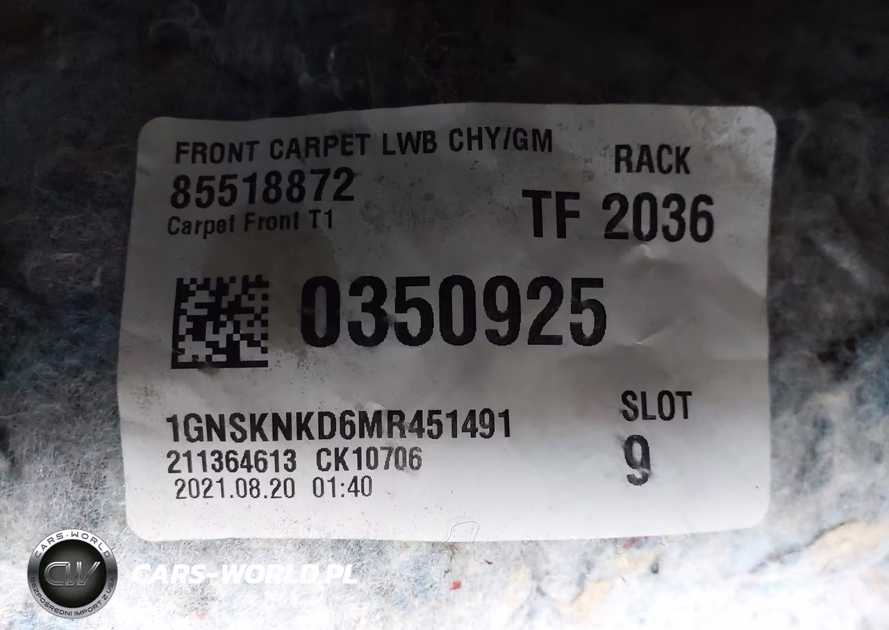 2021 Chevrolet Tahoe 4Wd Lt VIN:1GNSKNKD6MR451491 - 9