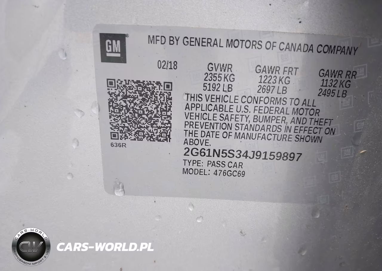2018 Cadillac Xts Luxury VIN:2G61N5S34J9159897 - 9