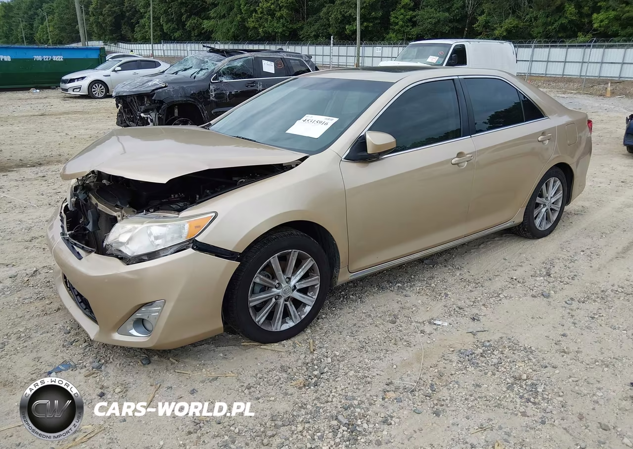 2012 Toyota Camry Xle VIN:4T4BF1FK7CR257807 - 2