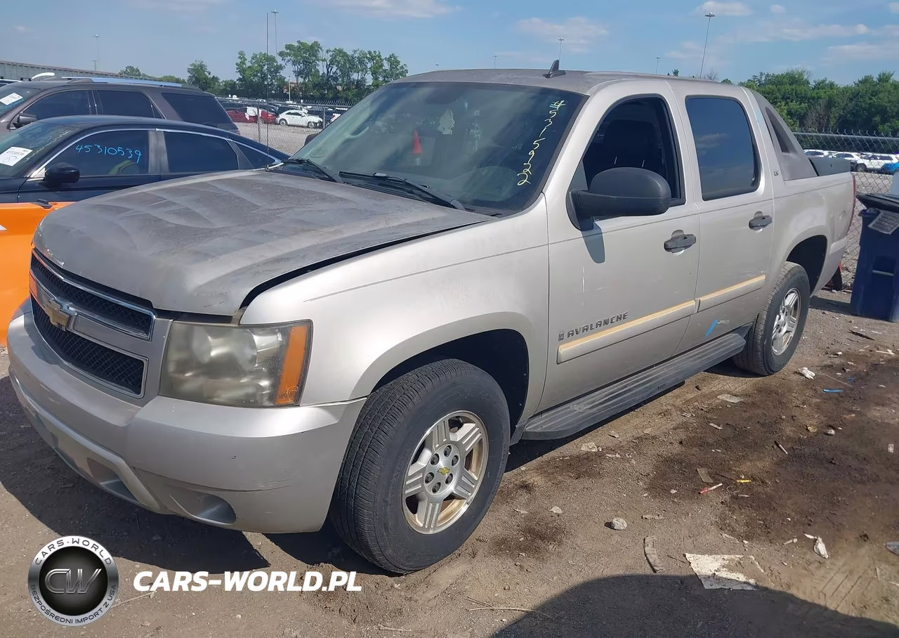 2008 Chevrolet Avalanche 1500 Ls VIN:3GNEC12028G123605 - 2