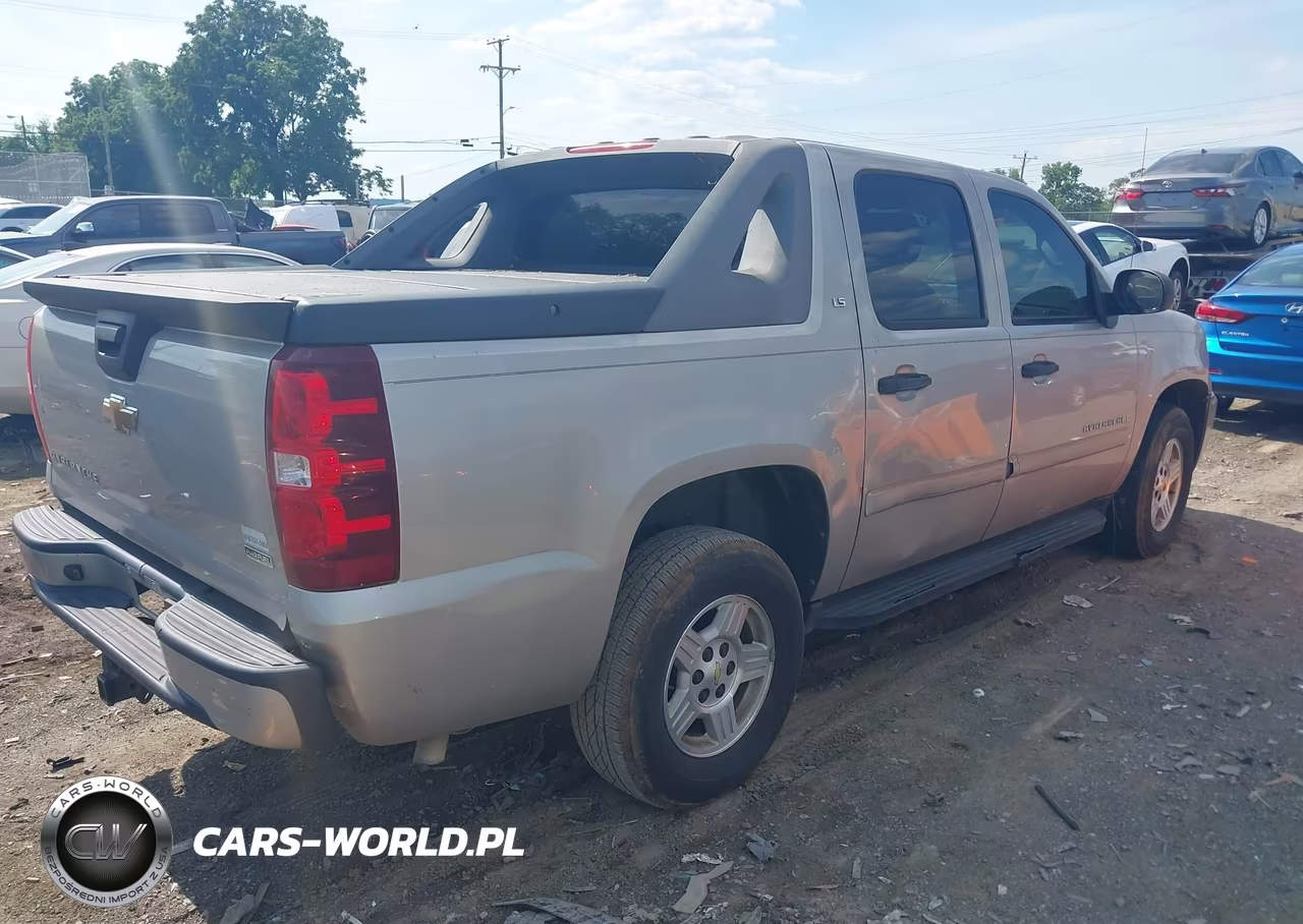 2008 Chevrolet Avalanche 1500 Ls VIN:3GNEC12028G123605 - 4