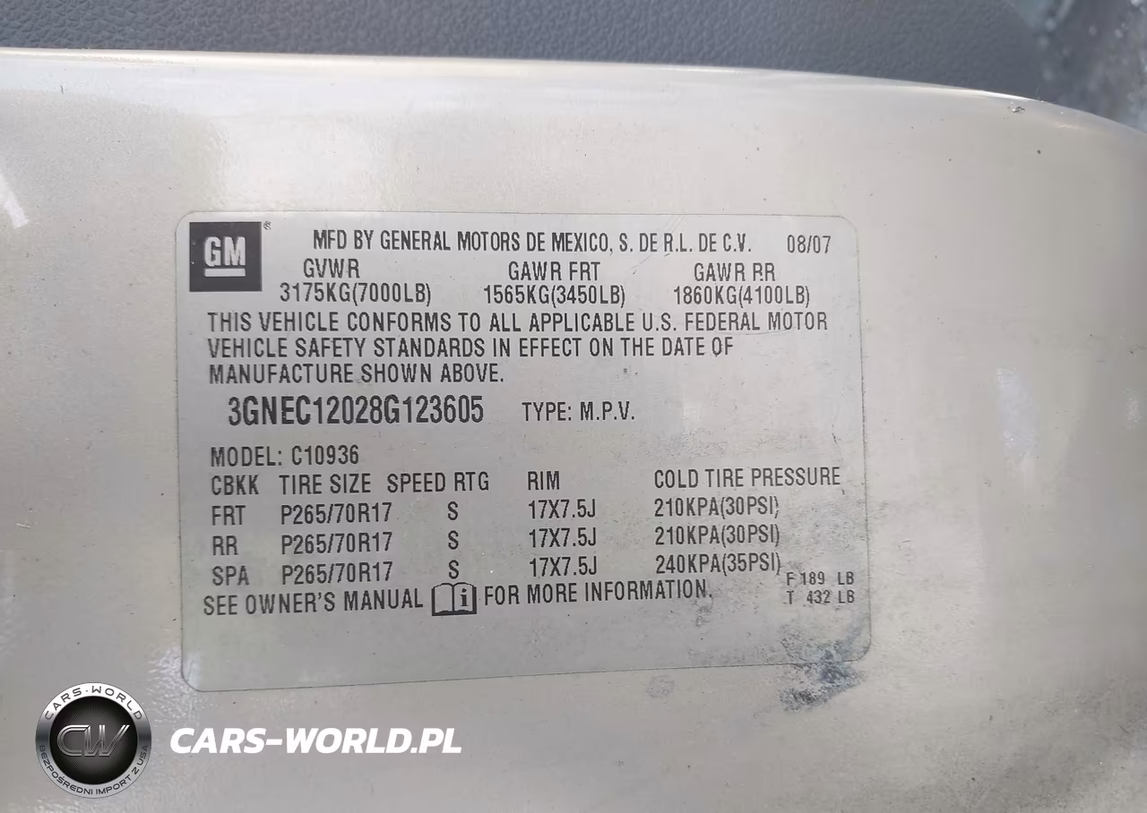 2008 Chevrolet Avalanche 1500 Ls VIN:3GNEC12028G123605 - 9