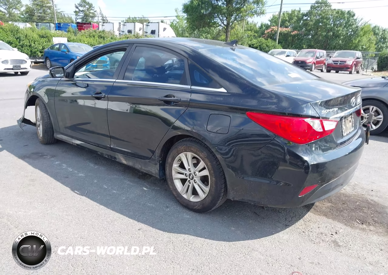 2014 Hyundai Sonata Gls VIN:5NPEB4AC4EH940277 - 3