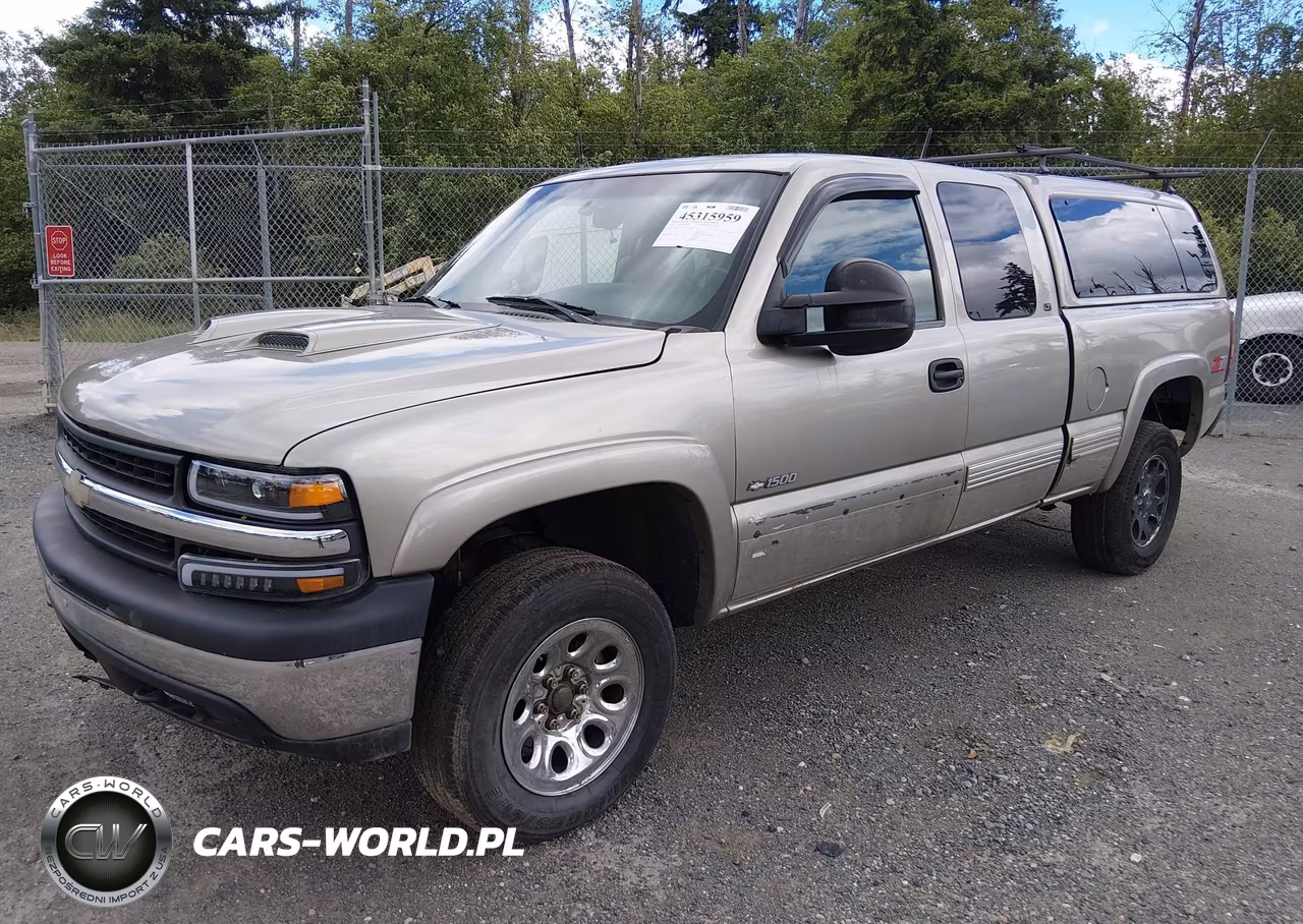 2000 Chevrolet Silverado 1500 Ls-Lt VIN:1GCEK19T7YZ212727 - 2