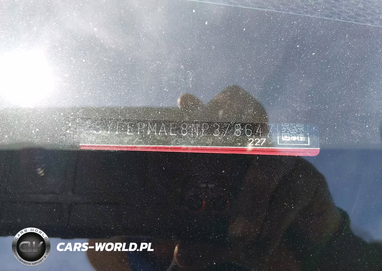 2022 Toyota Corolla Le VIN:5YFEPMAE8NP378647 - 18