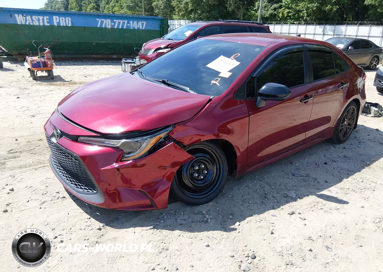 2022 Toyota Corolla Le VIN:5YFEPMAE8NP378647 - 2