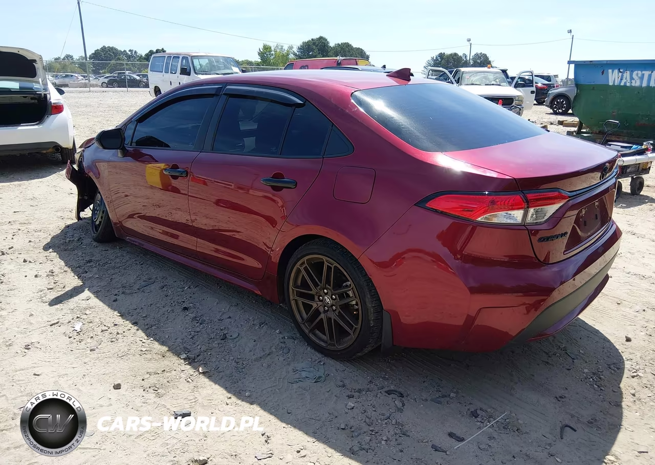 2022 Toyota Corolla Le VIN:5YFEPMAE8NP378647 - 3