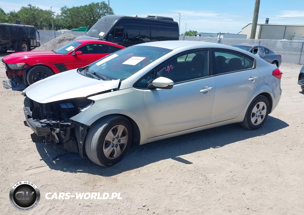 2016 Kia Forte Lx VIN:KNAFK4A6XG5488740 - 2
