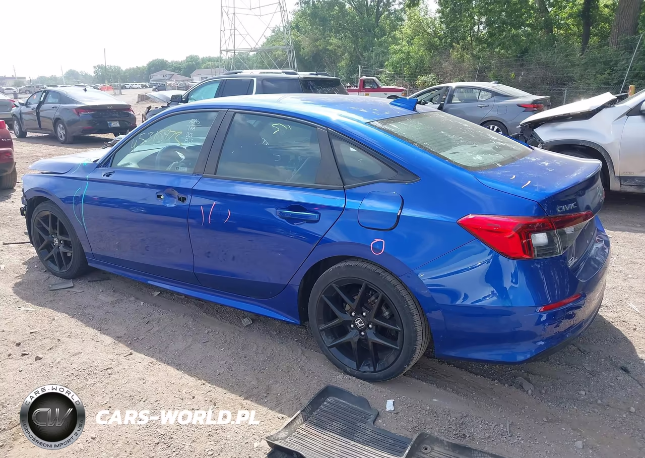 2022 Honda Civic Sport VIN:2HGFE2F58NH589359 - 3