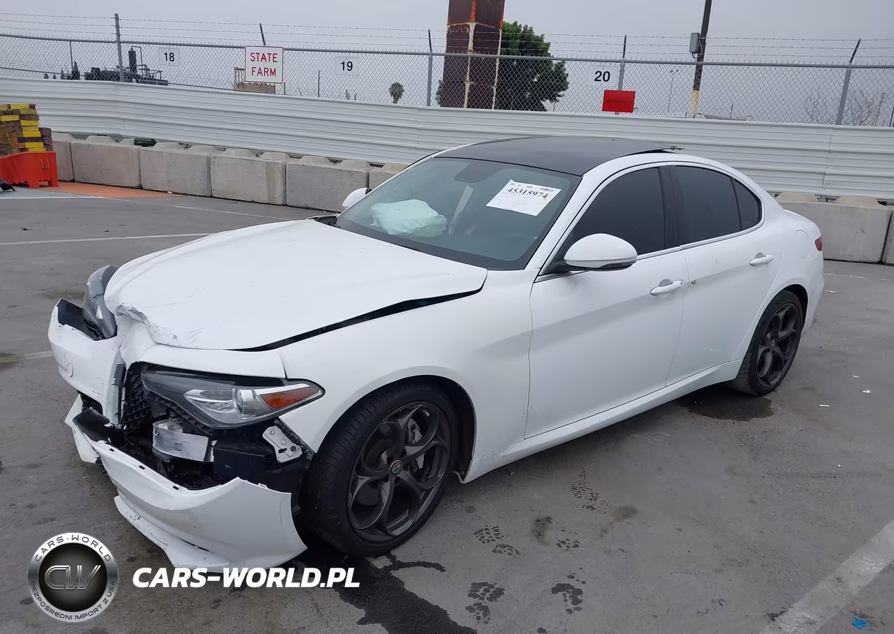 2019 Alfa Romeo Giulia Rwd VIN:ZARFAMAN5K7600148 - 2