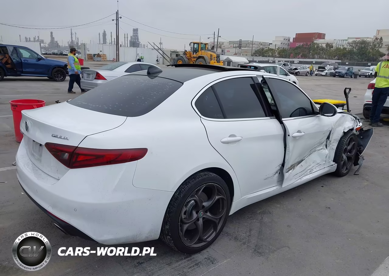 2019 Alfa Romeo Giulia Rwd VIN:ZARFAMAN5K7600148 - 4