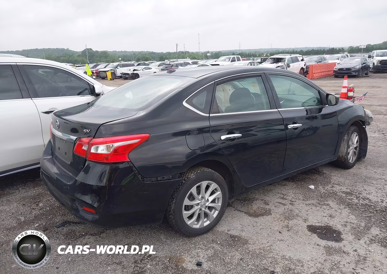 2019 Nissan Sentra Sv VIN:3N1AB7AP5KL627403 - 4