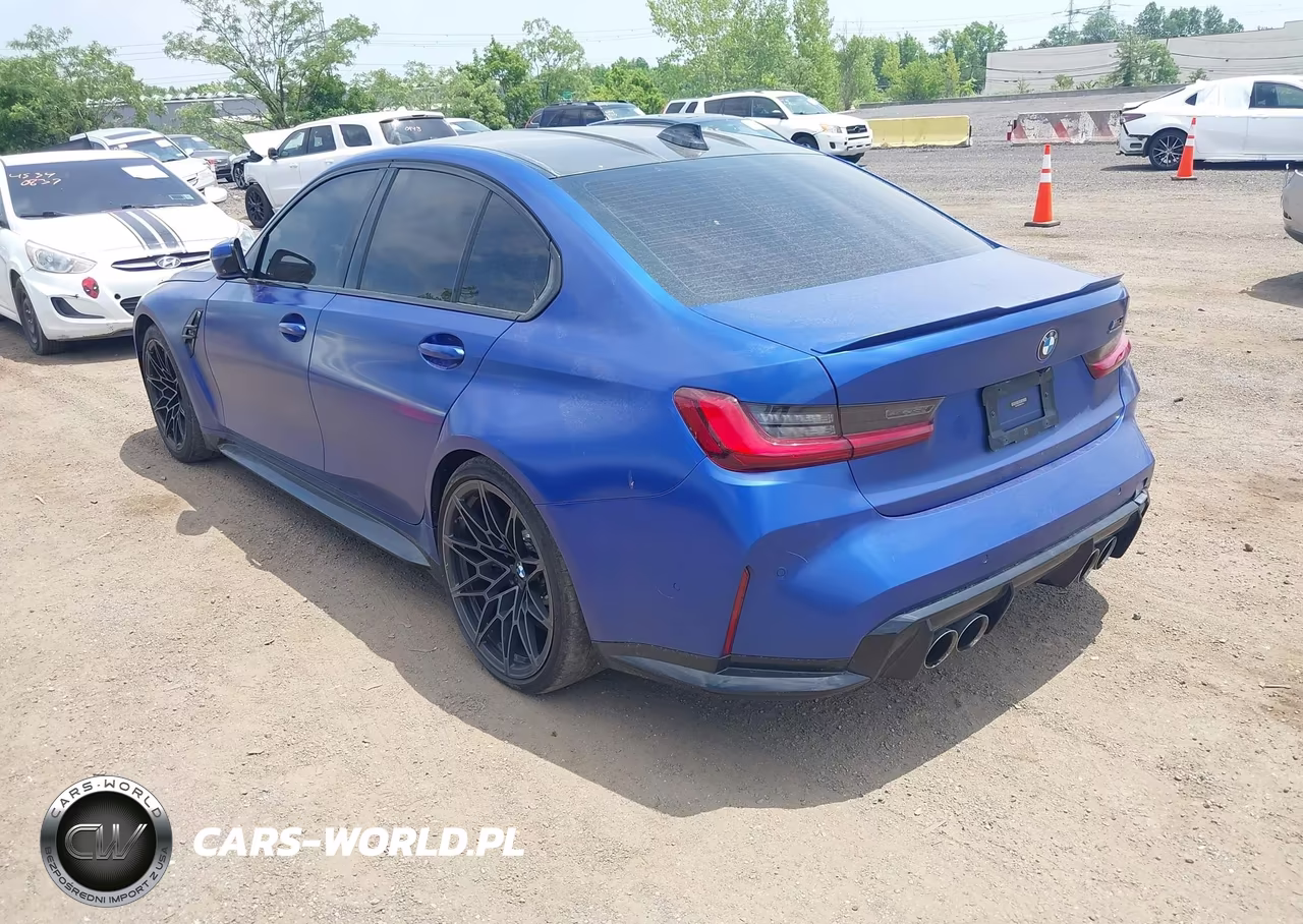 2022 BMW M3 Competition xDrive VIN:WBS43AY03NFL74134 - 3