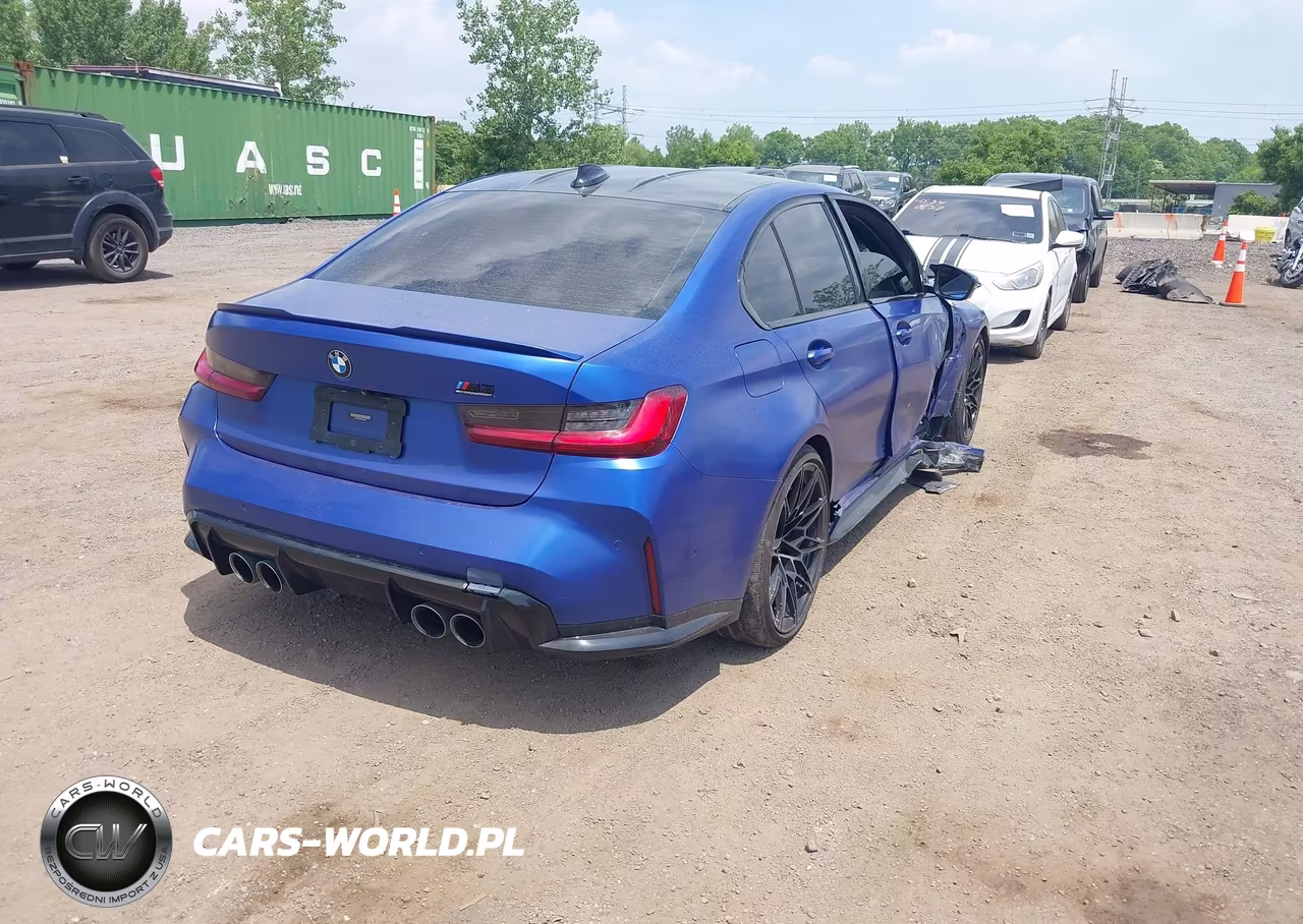 2022 BMW M3 Competition xDrive VIN:WBS43AY03NFL74134 - 4