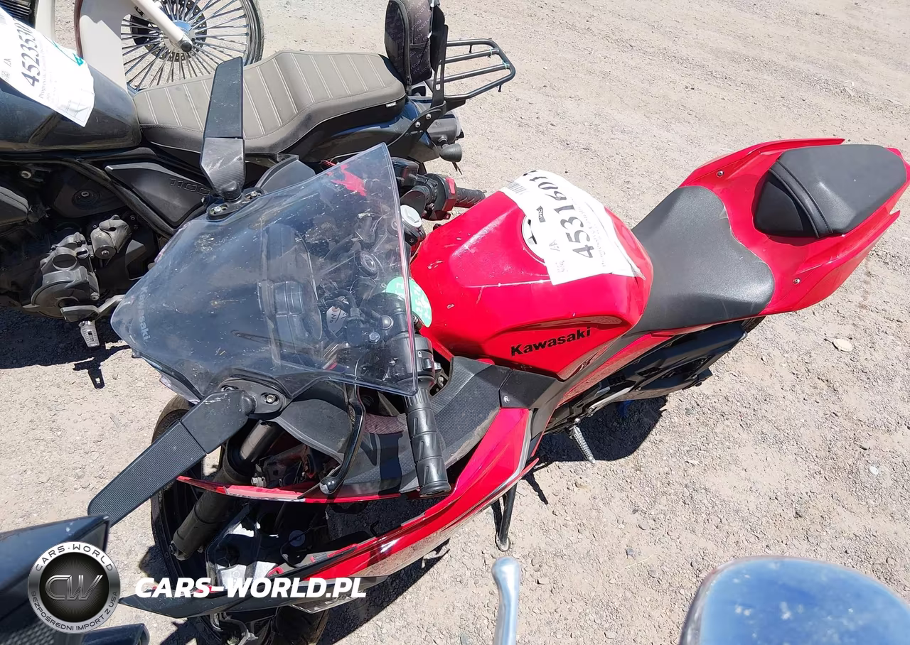2021 Kawasaki Ex400 VIN:JKAEXKH13MDAA9695 - 2
