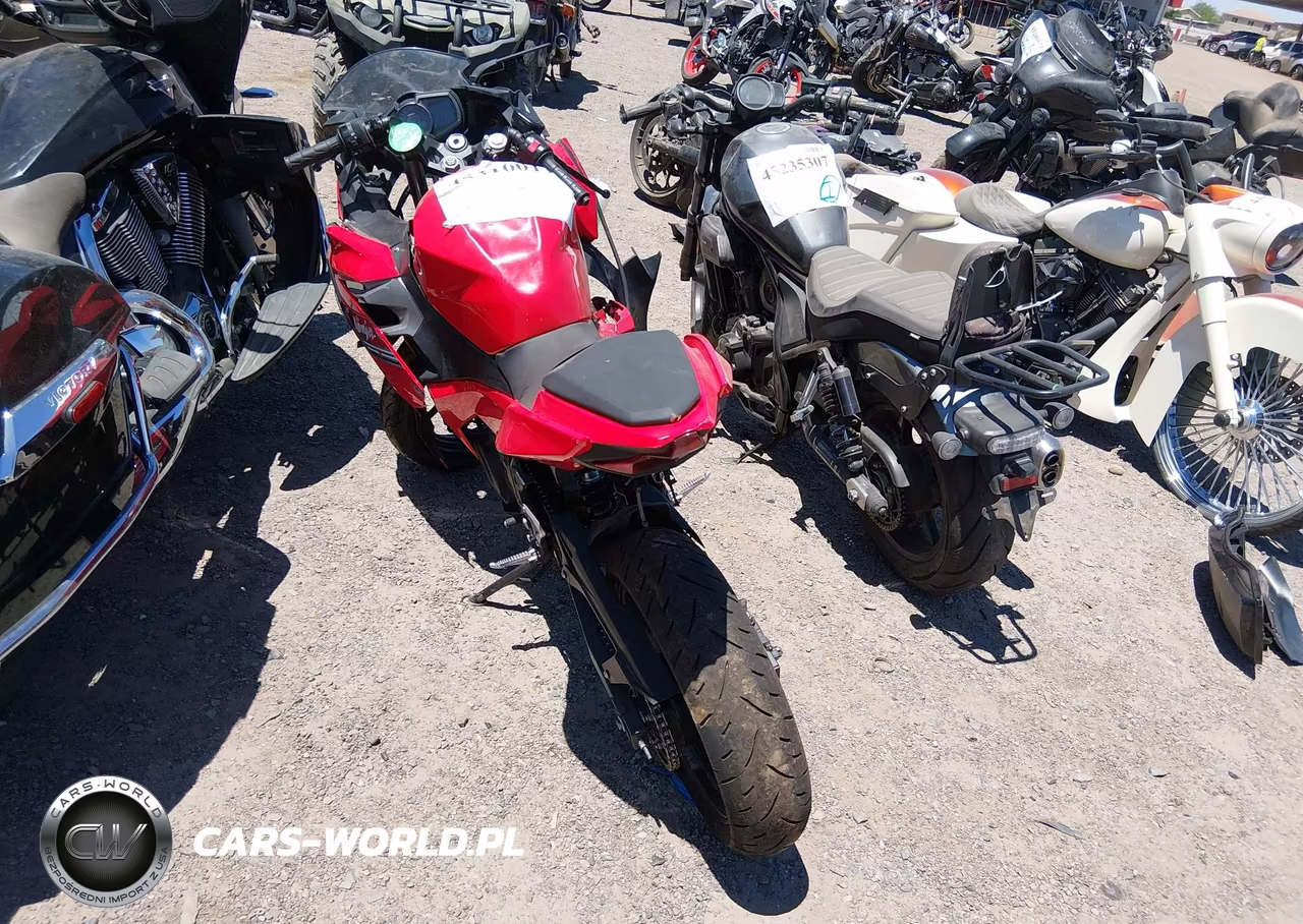 2021 Kawasaki Ex400 VIN:JKAEXKH13MDAA9695 - 3