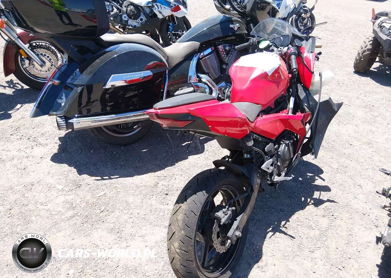 2021 Kawasaki Ex400 VIN:JKAEXKH13MDAA9695 - 4