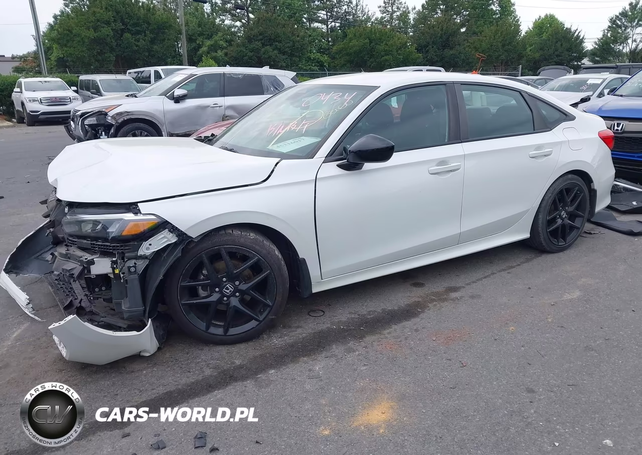 2022 Honda Civic Sport VIN:2HGFE2F5XNH550434 - 2